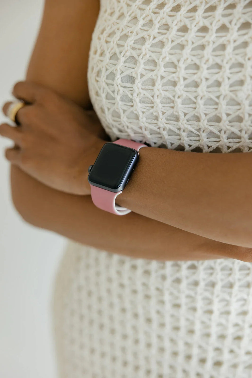 Rosy Ribbons Watch Band