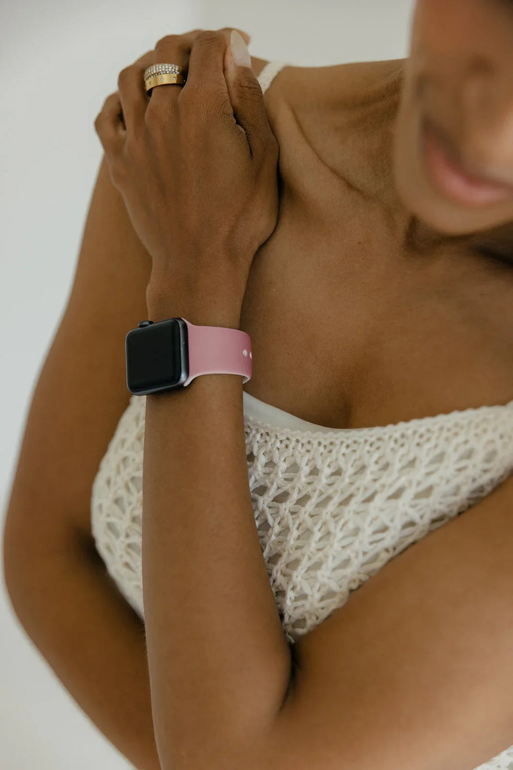 Rosy Ribbons Watch Band