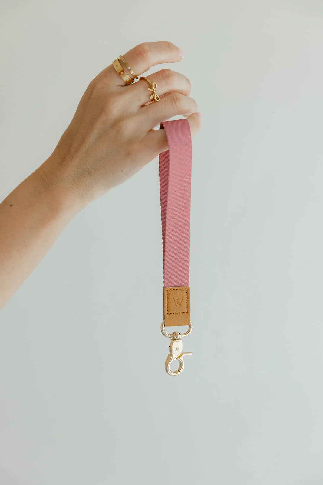 Rosy Ribbons Wrist Lanyard