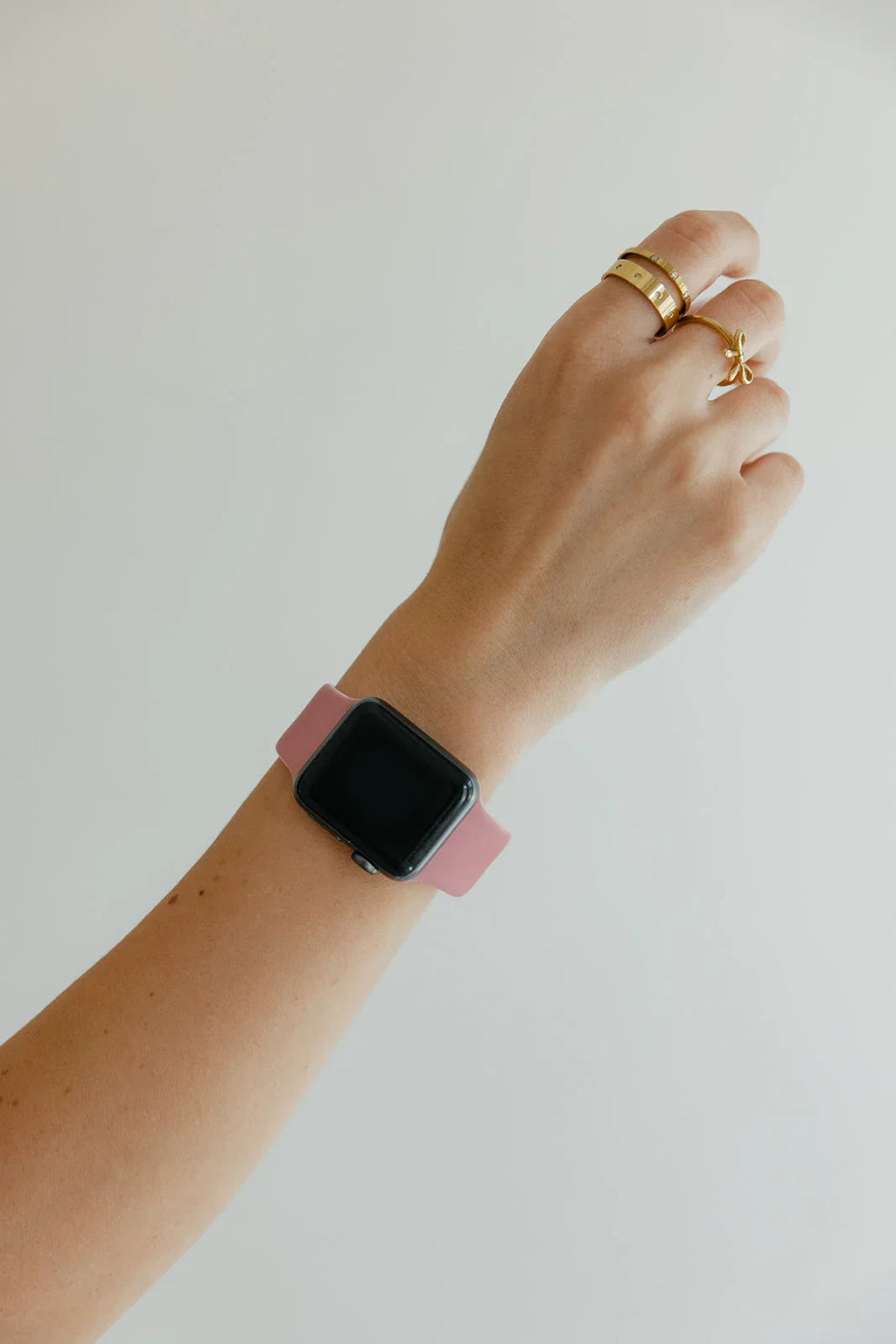 Rosy Ribbons Watch Band