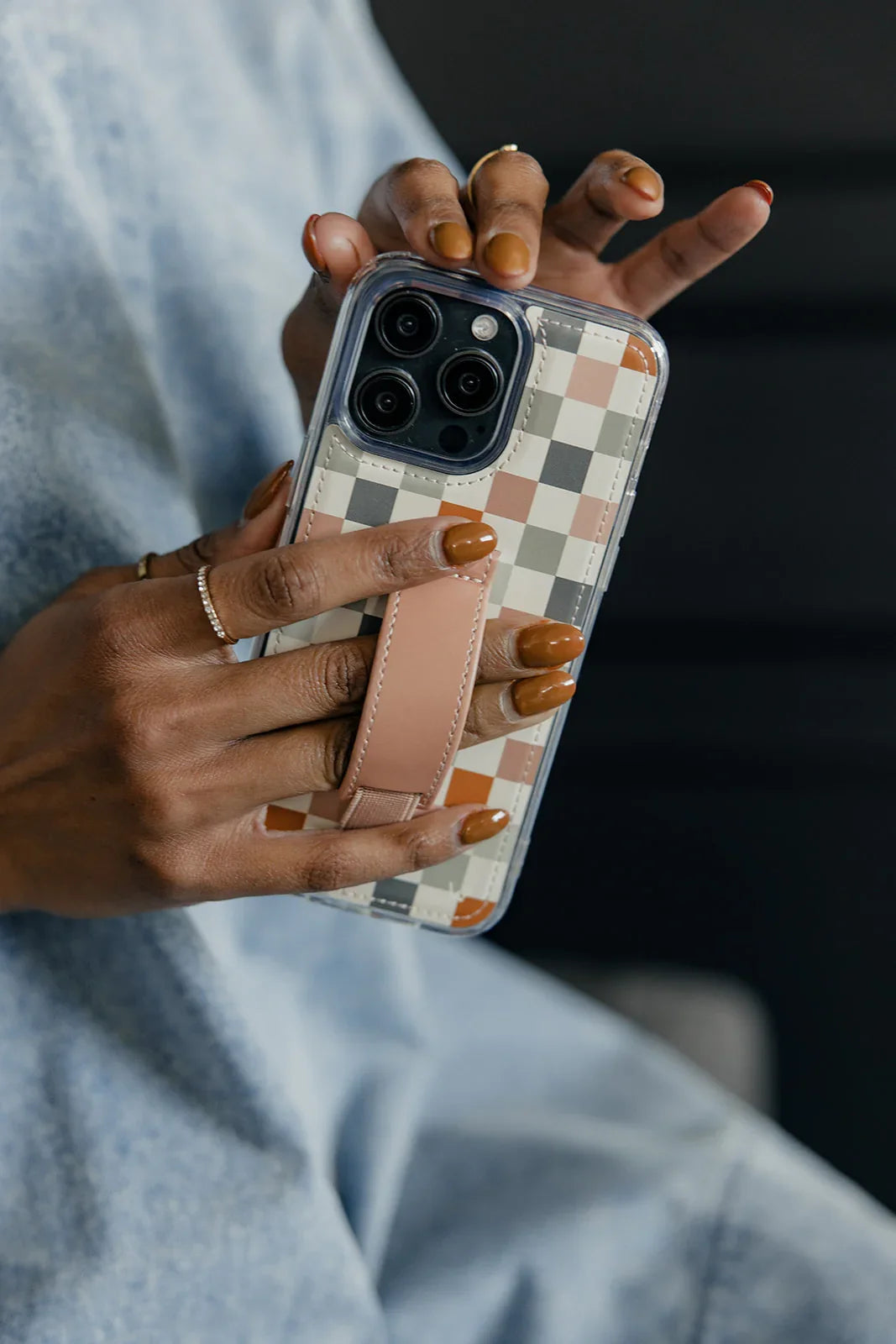 Coastal Check Walli-Lite Case