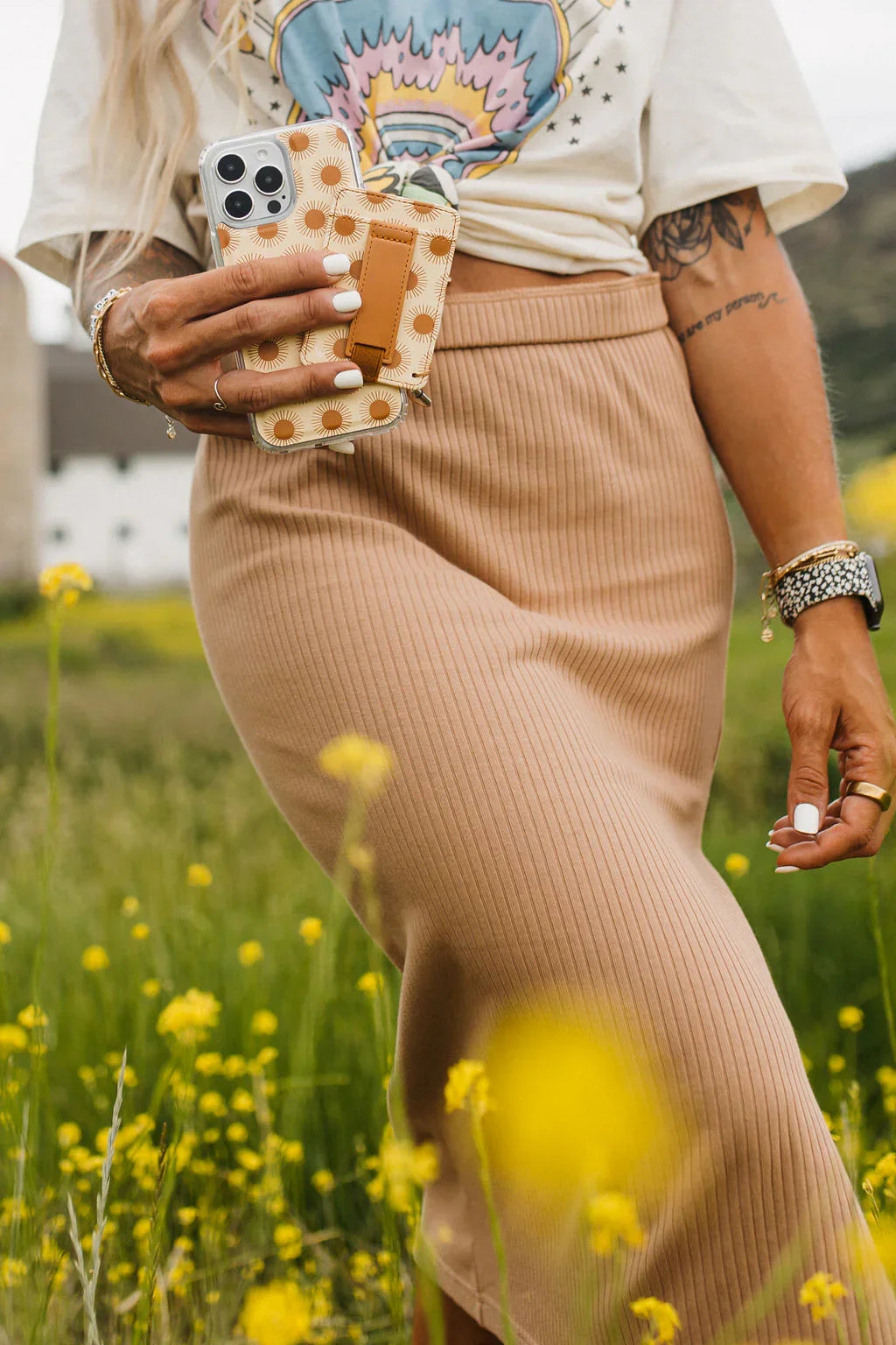 Harvest Sun Magnetic Case and Wallet by Holley Gabrielle