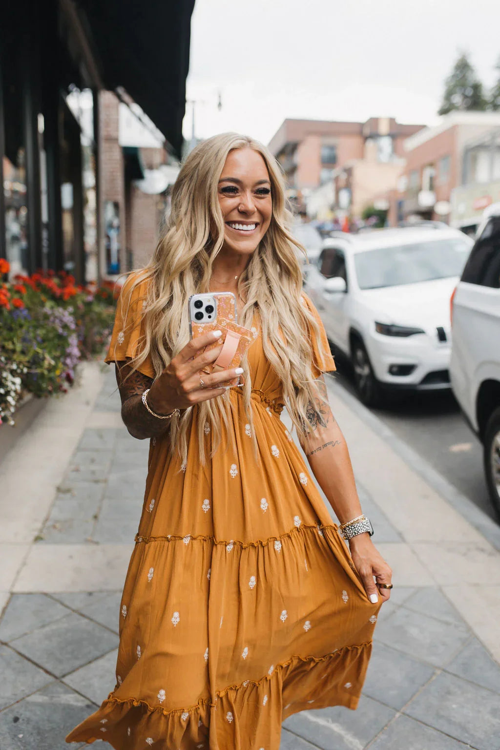 Rustic Floral Magnetic Case and Wallet by Holley Gabrielle