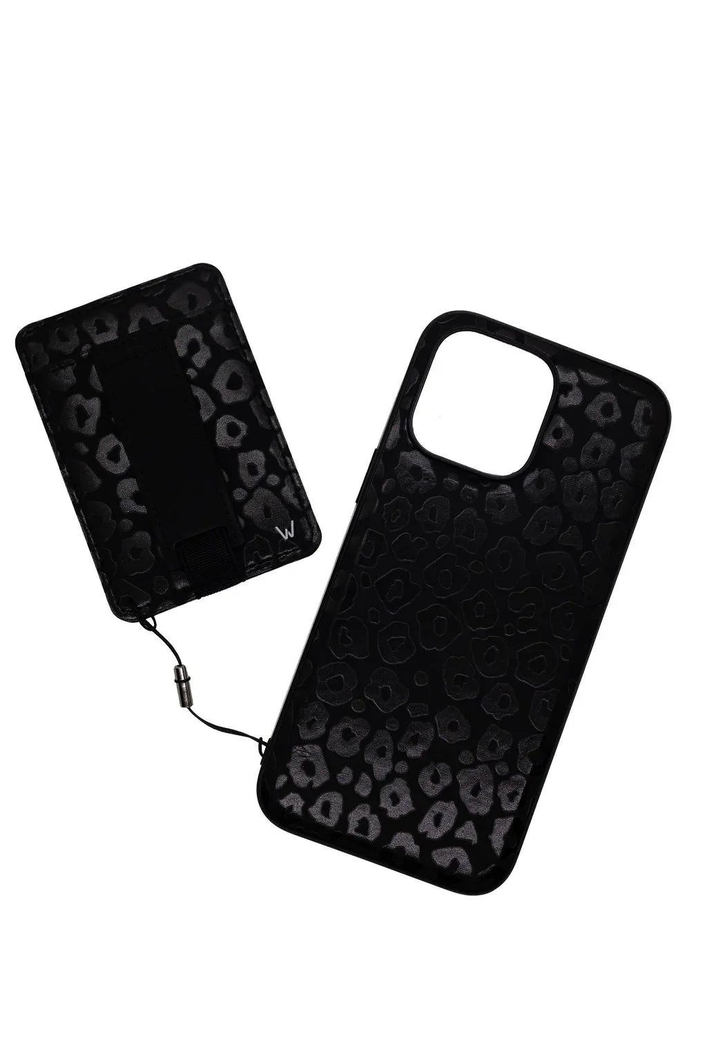 Blacked Out Leopard Original Magnetic Case and Wallet