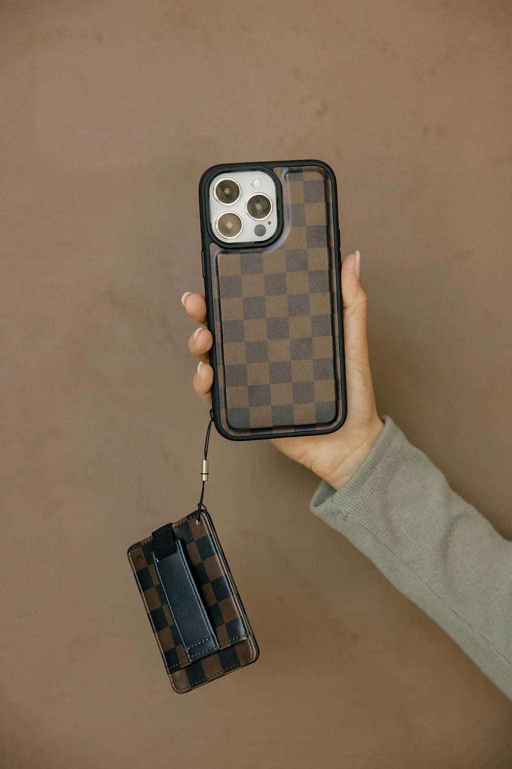 Chelsea Check Magnetic Case and Wallet by Aubree Says