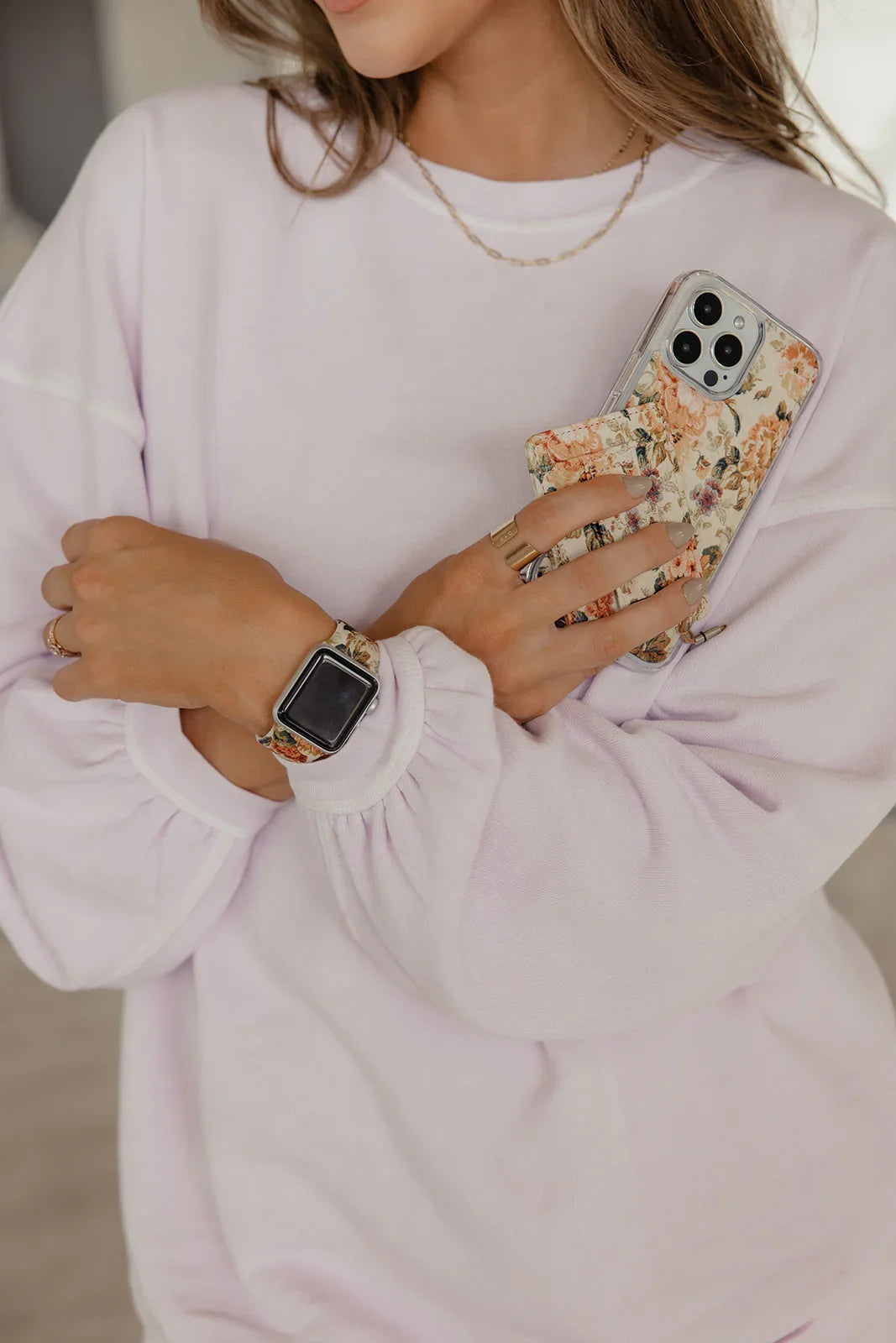 Foyer Floral Magnetic Case and Wallet