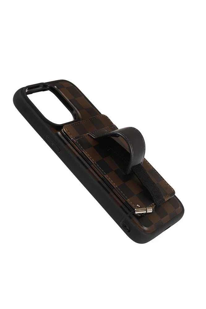 Chelsea Check Magnetic Case and Wallet by Aubree Says