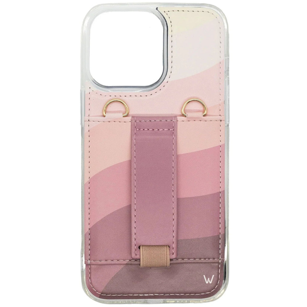 Shades of Plum Purse Case