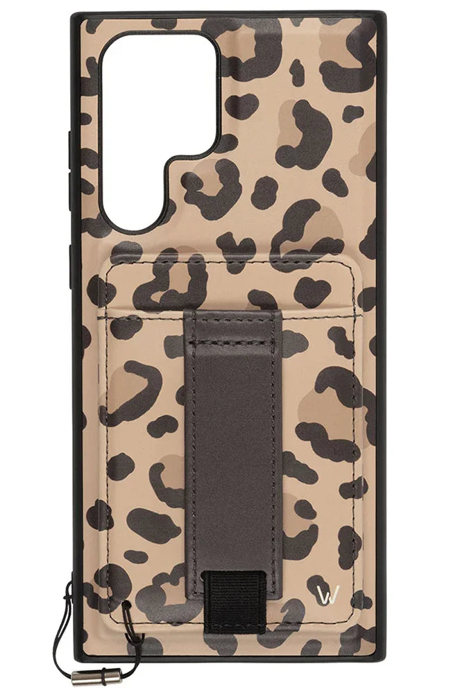 Brown Leopard Magnetic Case and Wallet